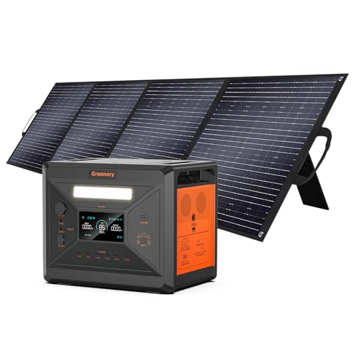 Greenery 2500W Portable Power Station, 2304Wh Large