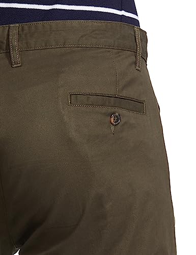 Image of Max Men's Mid Rise Slim Fit Stretch Chinos