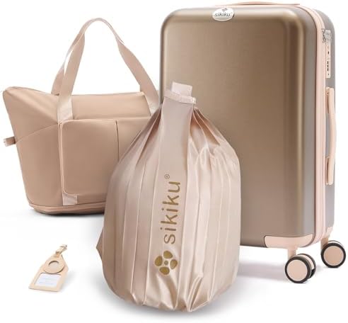 4-Piece Lightweight Luggage Se...