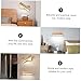 Sewroro Nordic Solid Wood Wall Lamp White Light Rotatable Bedroom Reading Sconce Lighting Tool for Living Hallway Hotel Decor