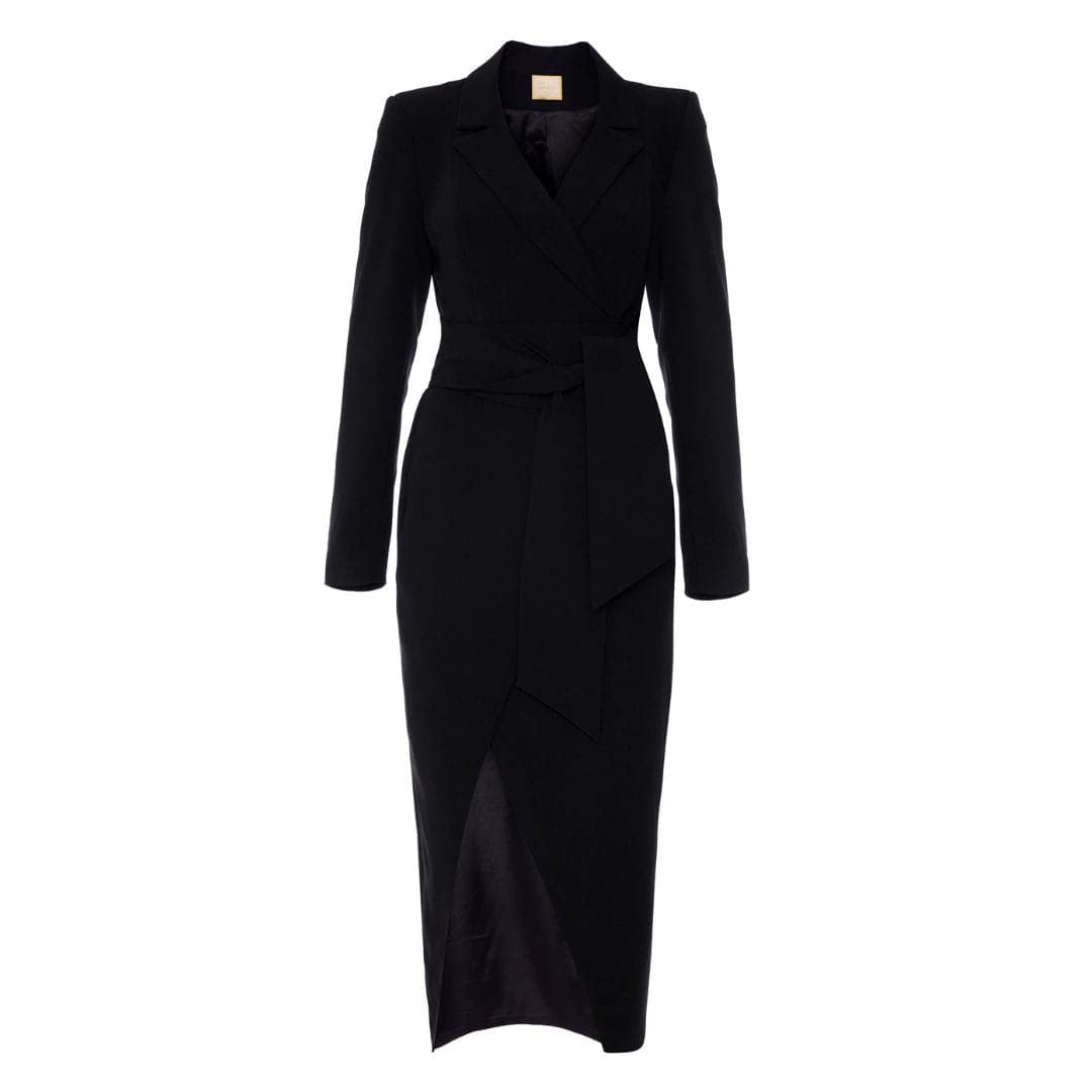Swing Fashion Swing Fashion Moss - Vestido Midi para Mujer, Elegante, Vestido de Fiesta, Vestido de Noche, Vestido de Boda, Vestido de Baile, Vestido de cóctel, Manga Larga