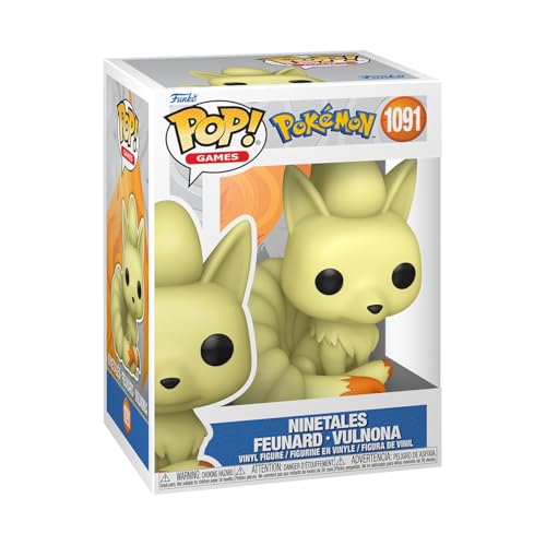 Funko Pop! Games: Pokemon - Ninetails - Ninetales - Collectable Vinyl Figure - Gift Idea - Official Merchandise - Toys for Kids & Adults - Games Fans - Model Figure for Collectors and Display