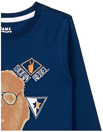 Image of Amazon Brand - Jam & Honey Boy's Regular Fit T-Shirt (Pack of 3)