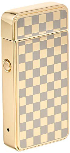 充電式ライター ニューUSBクロスアーク 市松 ツートン