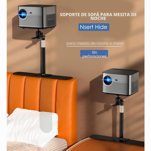 Soporte para proyector ajustable de 9 a 16 pulgadas con giro 2