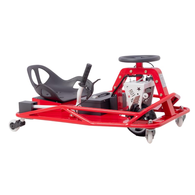 36V Electrict Drift Kart for Adults, Drifting Go Karts Speeds Up to 12 mph and Up to 40 Minutes of...