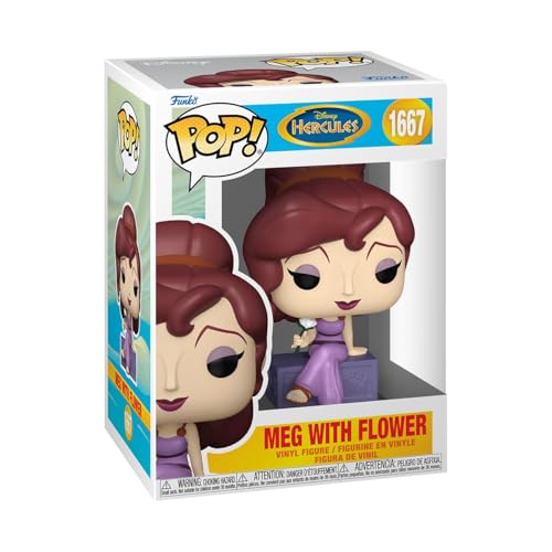 Figurine Funko Pop Disney Hercules Meg with flower - vue 2