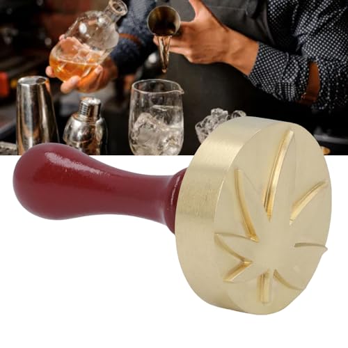 Sello para hielo de cobre Tissting, accesorio artesanal para coctelería fina 3