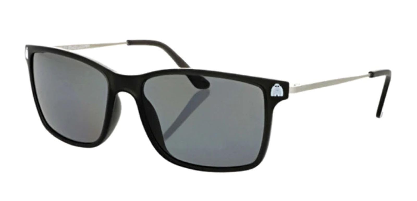 Yeti Eyewear - Comfortably Rugged| Zyl | Frame Width 140mm (5.51in) | Polarized Smoke Lens, RX Ready |Glacier Black