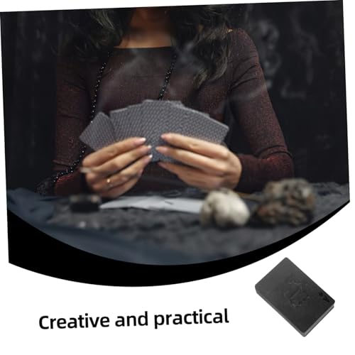 FRCOLOR wasserdichte Pokerkarten aus Dickem Kunststoff mit Einzigartigem Design Langlebig und Reißfest für Unterhaltung Tischspiele und Zaubervorführungen Handlich und Leicht Tragbar – Bild 3