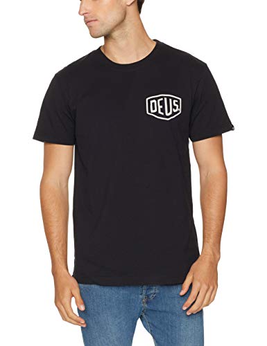 Deus Ex Machina Men's Tokyo Address, Black, S