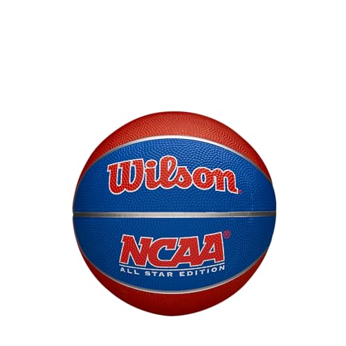 Wilson NCAA All-Star Mini Basketball Orange/Royal Blue