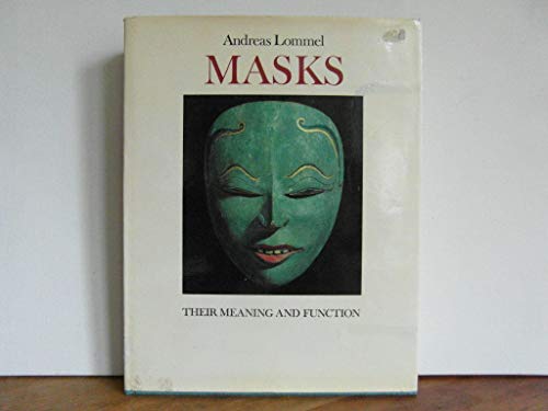 Masks; their meaning and function 0070386528 Book Cover