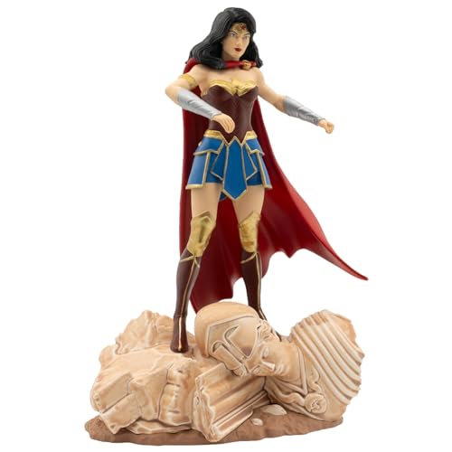 DC Comics Wonder Woman - Statuetta Bullyland, perfetta come giocattolo, decorazione e piccolo regalo per bambini a partire dai 3 anni e collezionisti, 15 cm Justice League Personaggio da collezione