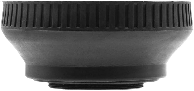 Parasol de goma plegable para lente 37 mm miniatura 1