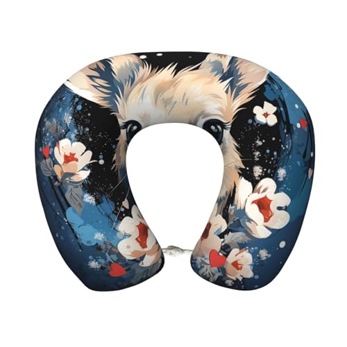 Almohada de espuma viscoelástica para viaje tamaño único miniatura 1