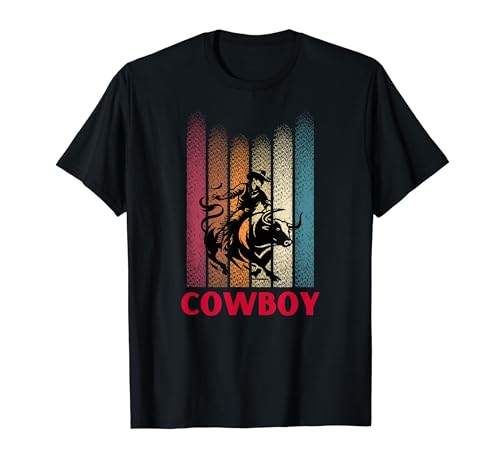 Vintage Cowboy Western Country para hombre Camiseta