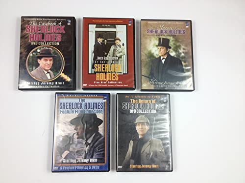 The Adventures of Sherlock Holmes / The Casebook of Sherlock Holmes / The Return of Sherlock Holmes / The Memoirs of Sherlock Holmes / The Sherlock Holmes Feature Film Collection