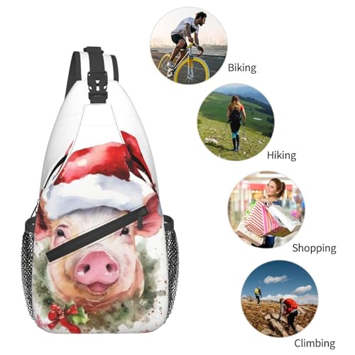 Bolso cruzado casual para hombre y mujer miniatura 6