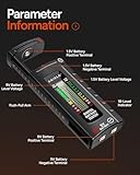AKIELO+ Digital Battery Tester – Easy Read LCD Display – No Battery Required – Universal Household Battery Checker for Size AA AAA C D 9V 1.5 Cell - Image 5