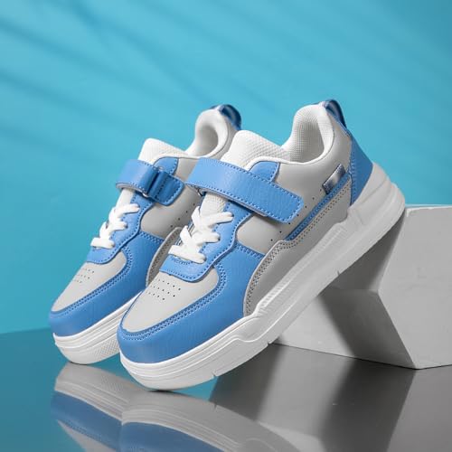 Kids' Board Shoes Adjustable Hook and Loop Classic Low Top Kids Sneakers2
