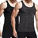shaperluv 2PC Shaperluv Tank Tops for Men,Men's Shaper Luv Undershirt,Male Compression Tummy Control Shapewear 2025 Gray-Black