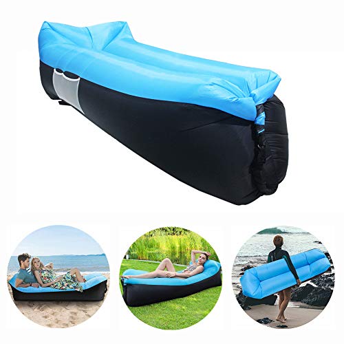 YiYou Inflatable Lounger Air Sofa Hammock, Upgrade Inflatable Lounger Couch for Home, Beach