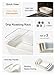 LE TAUCI Deep Casserole Dishes for Oven, 13.7”x9.6” Ceramic Baking Dish Set with Roasting Racks, Large Lasagna Pans with Handles, Rectangular Bakeware as Gift for Mom, White (4.6QT/3.0QT/1.6QT), Set of 3