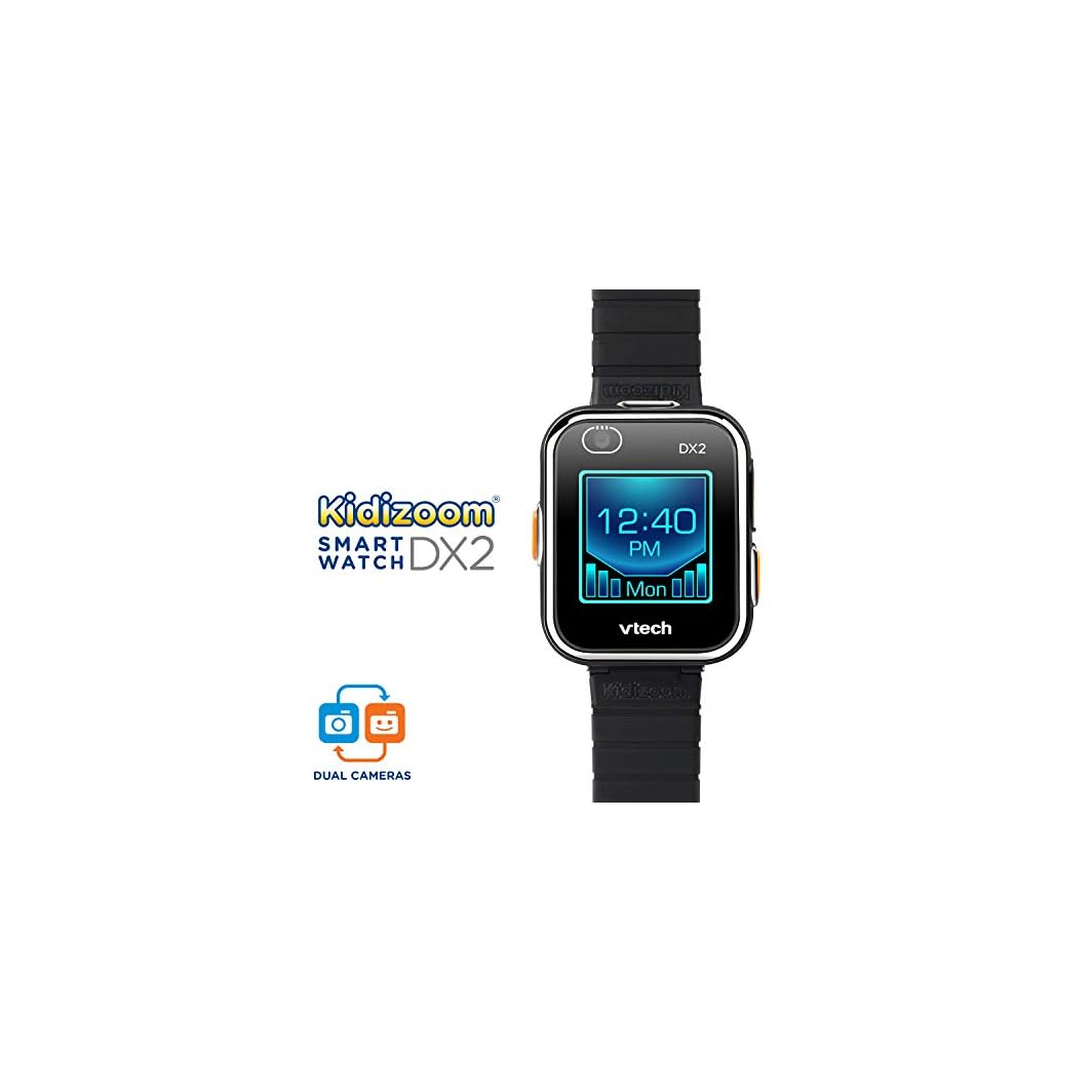 VTech KidiZoom Smartwatch DX2, Black 