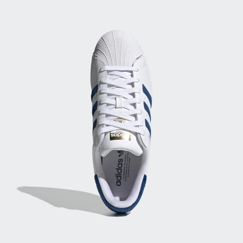 Image of adidas Originals Men's Ac7163: Superstar Fashion White /Navy Sneaker Us
