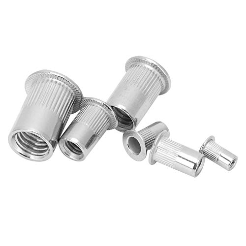 Rivet nut inox mixte 205pcs pour en finir avec les vis foirées sur vos fixations métalliques - 6
