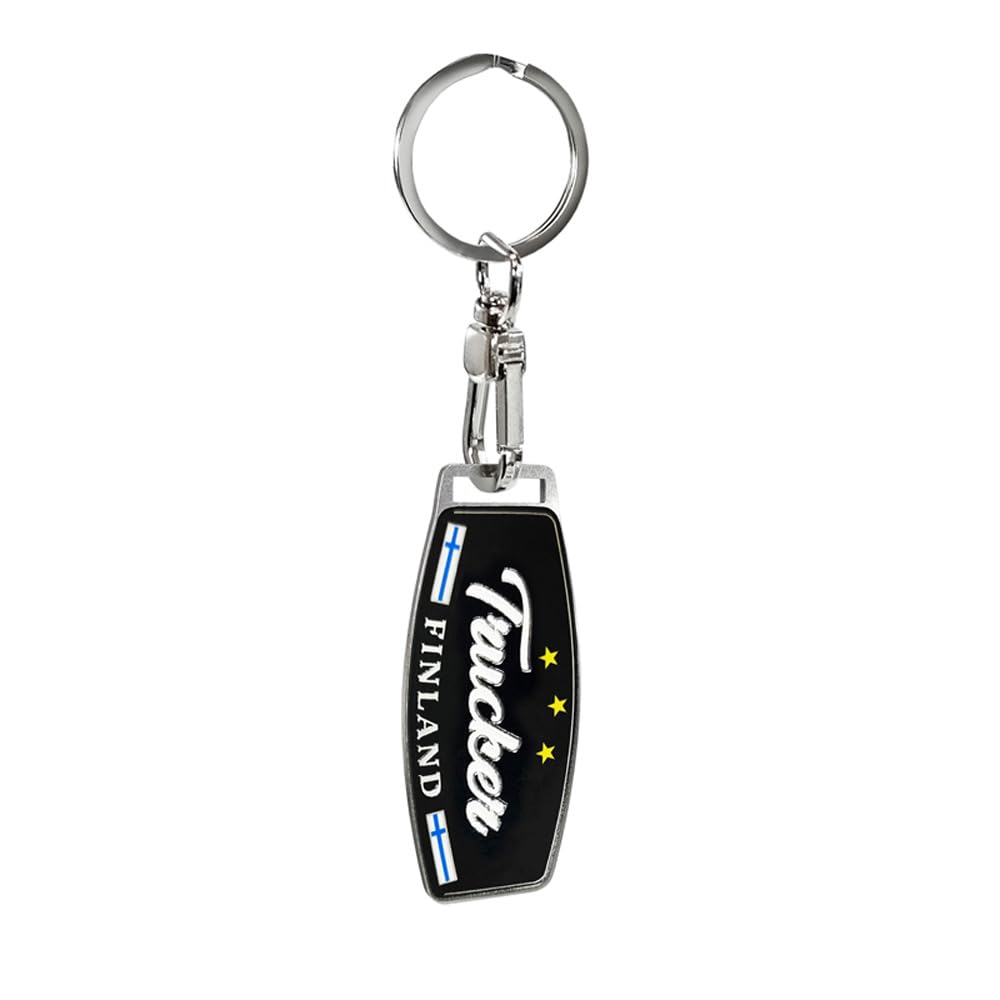 Avisa Stainless steel key chain - Trucker/Finland