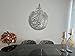 Tubibu %100 Metal Islamic Wall Art, Islamic Wall Decor, Gift for Muslims, Ramadan Gift, Islamıc Wall Decor (Ayatul Kursi) (silver, 25.5