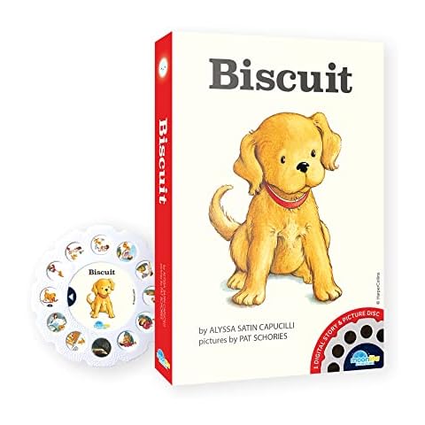 Moonlite Storytime Biscuit Storybook Reel, A Magical Way to Read Together, Digital Story for Projector, Fun Sound Effects, Toddler Early Learning Gifts for Kids Ages 36 Months and Up Cover