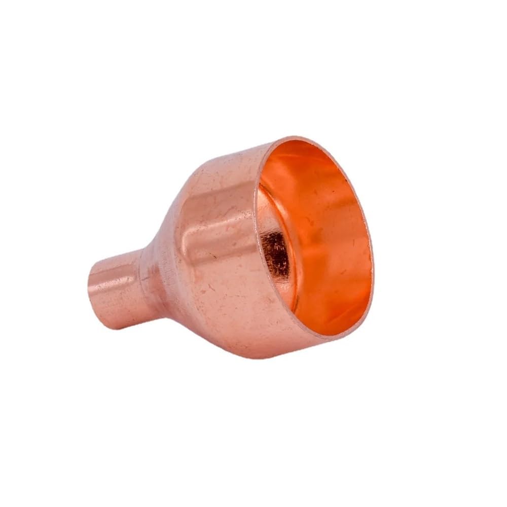 Zdvhomcb 32Mm To 22Mm 32Mm 35Mm To 12.7/15/16/19/22/25.4/28.6Mm Copper End Feed Straight Reducing Coupling Plumbing Fitting Scoket Weld Water Gas Oil Zdvhomcb(32Mm To 22Mm)