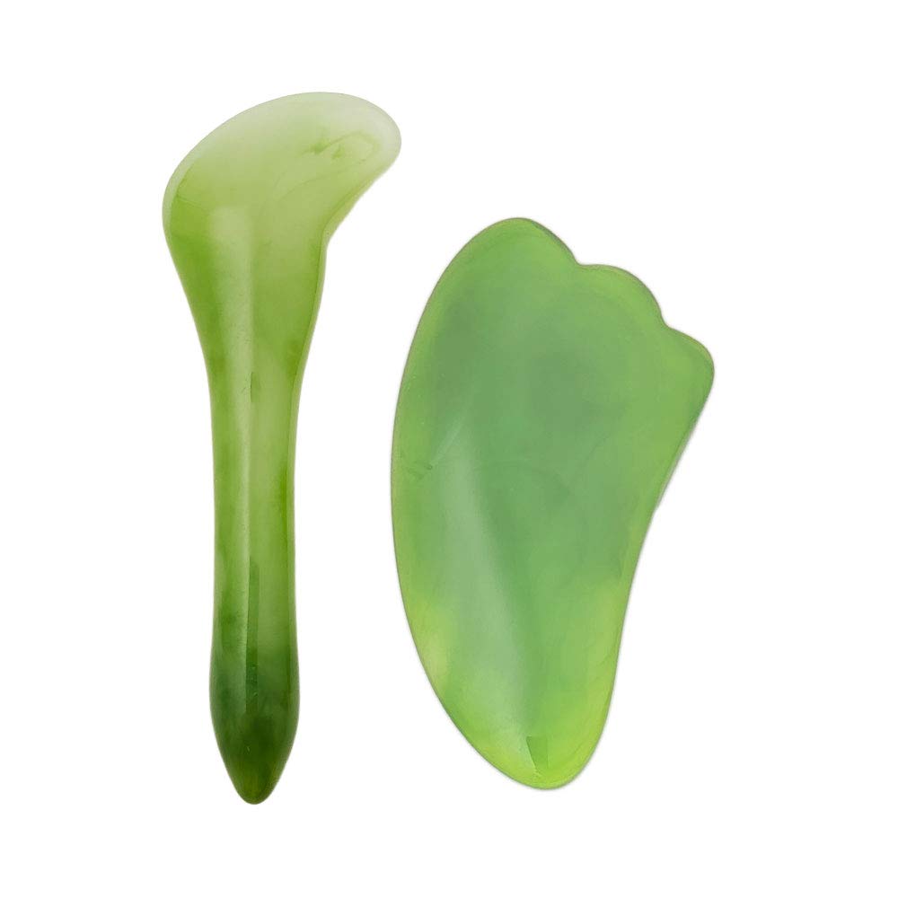 HyshinaGua Sha Massage Tool, Guasha Sc Facial Tools, Resin Beeswax Guasha Board for Face Body Skin Massage SPA Acupuncture Therapy Trigger Point Treatment