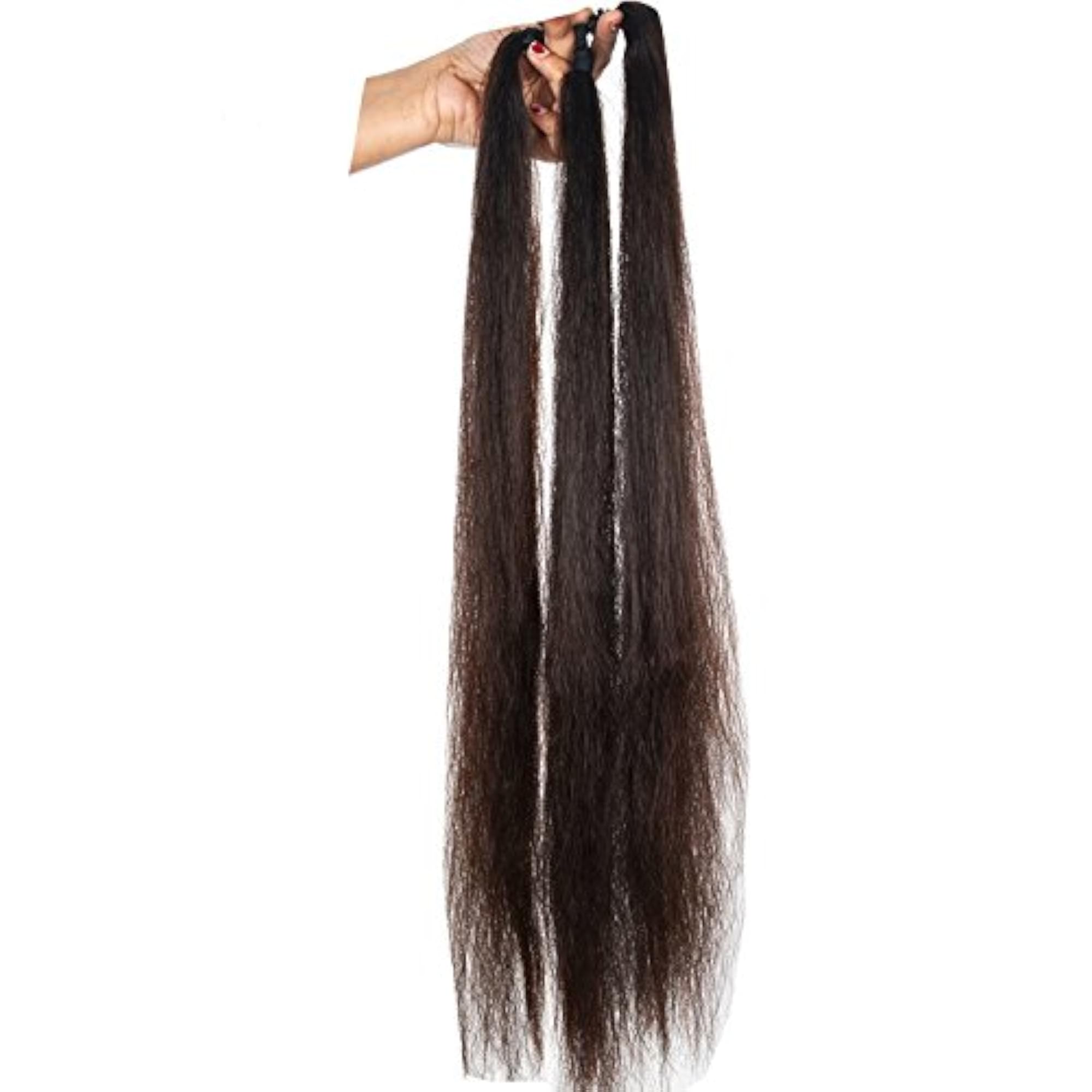 Dark Brown Hair Extension Parandi Choti for Women