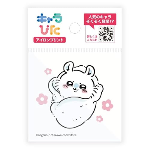 キャラぴた ちいかわ モモンガ アイロンプリントシート④ ミニ CK-A-202307-mi4 ミニサイズ 65×65mm 専用熱転写シート