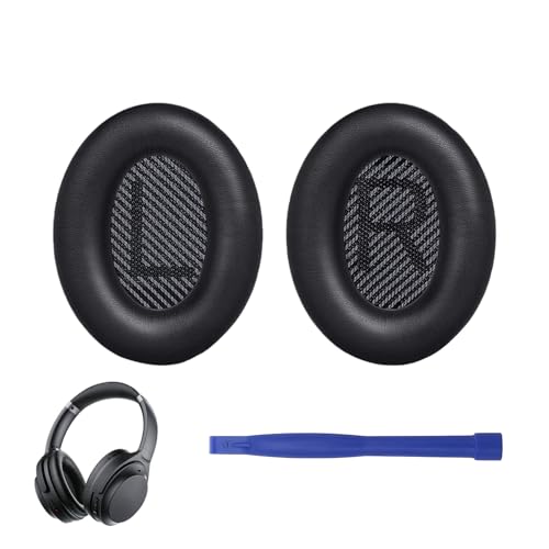 Coussinets d'oreille, Coussinets d'oreille Oreillettes de Remplacement Coussinets Coussin de Remplacement Coussinets améliorés pour Casques 35/35II/25/15/2...