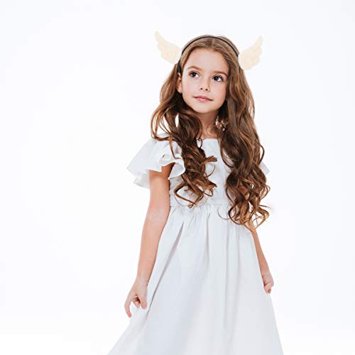 Beaupretty 2Pcs Angel Wing Headbands,Cartoon Hair Clips Headpiece Angel Headbands Cute Devil Wing Headwear For Kids Girls #TOP5