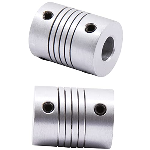 Lysee 3D Printer Parts & Accessories - T8 Screw Vertical Kit 3D Printer Parts Bearing Bracket Horizontal for Trapezoidal T8 Lead Screw+Screw+Coupling - (Size: 0.1MM, Color: Gray)