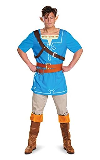 Disguise Adult Link Breath of The Wild Classic Fancy Dress Costume Medium | Ya disponible en tu tienda friki favorita! En mundofriki.es!