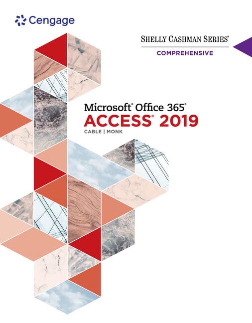  Microsoft Office 365 & Access 2019 + Mindtap, 1 Term Printed Access Card
