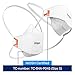 Dräger X-plore 1950 N95 respirator mask, size S | NIOSH-approved respirator mask for construction, DIY, home improvement