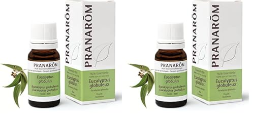 PRANAROM - Eucalipto - Aceite Esencial - AEQT - 10ml (Paquete de 2)