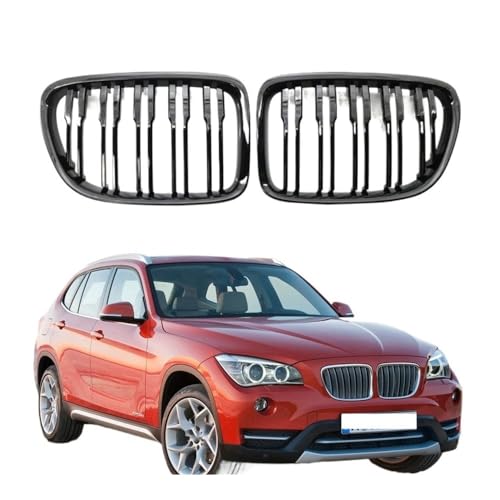 Rejilla frontal negra para parachoques de X1 E84 sDrive xDrive 2009-2015 6