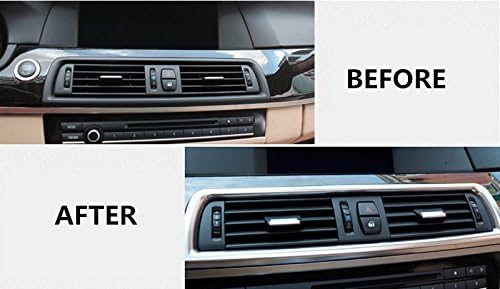 Interior Center Console AC Air Vent Outlet Trim Cover for BMW 5 Series F10 F11 2011-2016