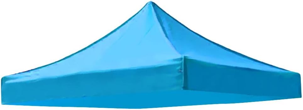 Sun Proof Garden Gazebo Canopy ¨C Replacement Tent Top Cover forion ¨C Portable Weight Design ¨C for Camping & Outdoor Activities ¨C 9.54 x 9.54 Feet - Sky Blue