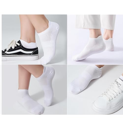 4-Pack Women’s Ankle Socks, Low-Cut Athletic Running Socks, No-Show for Everyday Wear3