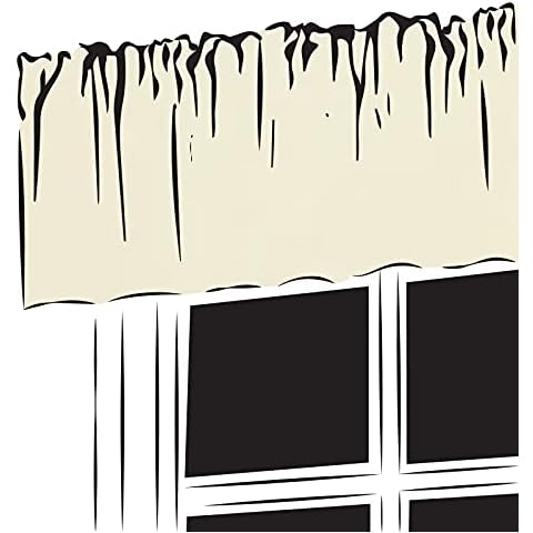 Trend Curtains Caravan Valance with 3" Pleat Cover